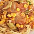たかみん☆'s cooksnap of when they made 味噌バターコーンラーメン？！パスタ.