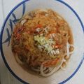 クック3OTEWD☆'s cooksnap of when they made ヒガシマルうどんスープを蕎麦出汁に！.