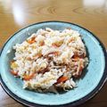 ピュアママ's cooksnap of when they made レンジで♪１合分のキノコの炊き込みご飯♡.
