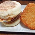 あんまかろん☆'s cooksnap of when they made コストコパティでソーセージエッグマフィン.