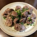 クックR2VTSK☆'s cooksnap of when they made 砂肝のガーリック炒め※ビール推奨.