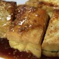 なつの部屋☆'s cooksnap of when they made 簡単大葉香る厚揚げチーズはさみ焼き.
