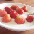 noamanma's cooksnap of when they made wイチゴwみるく★贅沢なヨーグルト★.