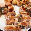 ☆くまこ☆R＆H's cooksnap of when they made 今日の晩ご飯♪/ホットプレートで焼き鳥.