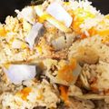 おかしらん's cooksnap of when they made 里芋が美味しいたきこみごはん.
