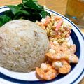 ayayahoney's cooksnap of when they made 簡単過ぎる♪ガーリックシュリンプ＆ライス.