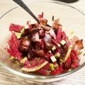 ネコネコ子's cooksnap of when they made 紅芯大根のサラダ、ベーコンドレッシング.
