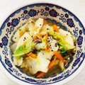あっこ姉's cooksnap of when they made はんぺんと白菜✿ごま風味の煮びたし.