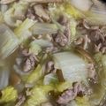 ☆ホーリーナイト☆'s cooksnap of when they made 簡単！豚こま×白菜(^ω^)中華丼.