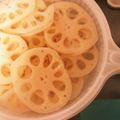 ☆ichika＊☆'s cooksnap of when they made 蓮根の穴の中まで綺麗になる裏技♪.