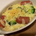林檎娘のレシピノート's cooksnap of when they made シンプル簡単♪マカロニグラタン♪.