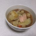 きらり流れ星's cooksnap of when they made シーチキンけんちん汁.