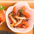 のんちごはん♡'s cooksnap of when they made **赤ピーマンの和風マリネ**.