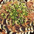akiyuママ's cooksnap of when they made 小さな子供も食べやすい☆お好み焼き.