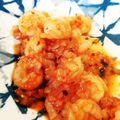 ♡NZ♡'s cooksnap of when they made ビールもゴハンもすすむ！海老のピリ辛炒め.