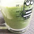 ぽんぽこ♩'s cooksnap of when they made 小松菜バナナ豆乳スムージー.