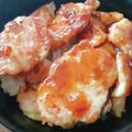 まーく71's cooksnap of when they made 甘辛タレでご飯がススムとり天丼.