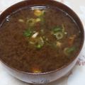 なか丸's cooksnap of when they made ★お寿司屋さんの玉赤だし★.