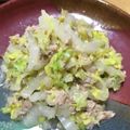 豆乳pudding's cooksnap of when they made 簡単美味しい♪白菜とツナのナムル.