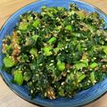 ミミごはん's cooksnap of when they made ★子供も大好きカブの葉っぱ生ふりかけ★.