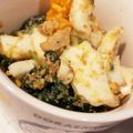 shokotang's cooksnap of when they made ほうれん草とゆで卵のごま和えサラダ.