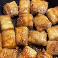 Kuma0922's cooksnap of when they made 厚揚げの豚バラ肉巻き.