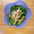 るなっし〜's cooksnap of when they made スティックセニョールの柚子胡椒おひたし.
