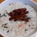 yumelon88's cooksnap of when they made お茶漬けの素◇鮭茶漬けオートミール粥.