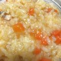 たかしのオカン's cooksnap of when they made 炊飯器でチキンライス♡8.9ヶ月離乳食.