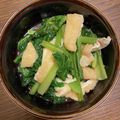 kyou♪'s cooksnap of when they made 小松菜のガーリック煮浸し.