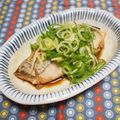 バカリャウ's cooksnap of when they made レンジだけ！サワラの香味ネギだれ蒸し＊.