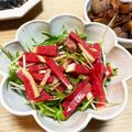 ネコネコ子's cooksnap of when they made 紅芯大根のサラダ、ベーコンドレッシング.