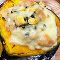 Bebell☆'s cooksnap of when they made かぼちゃの丸ごとグラタン.