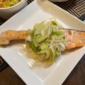ねずみんパラダイス's cooksnap of when they made フライパン1つ★甘塩鮭の中華蒸し.