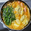 otomekosan's cooksnap of when they made ダシダで簡単コク旨！キムチ鍋.