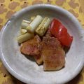ピンクのたまご's cooksnap of when they made 長葱とベーコンのさっぱりお酢煮.