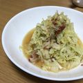 Sac’HiNa's cooksnap of when they made 【家つま】速攻コンビーフキャベツ.