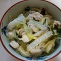 こころんち☆'s cooksnap of when they made 参鶏湯風　簡単鳥肉の優しいスープ.
