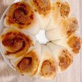 クック33L91Z☆'s cooksnap of when they made シナモンロール☆ちぎりパン（HB生地）.