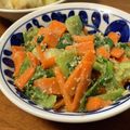 まなポコ's cooksnap of when they made 青梗菜とニンジンのごまみそサラダ.
