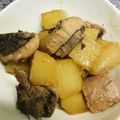 リクママ0505's cooksnap of when they made だいこんの血合い煮.