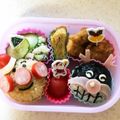 サイチョン's cooksnap of when they made クリスマスにアンパンマンのキャラ弁.
