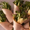 sugarbeast's cooksnap of when they made カイワレ大根のハム巻き.