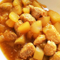ポコ〜ヌ's cooksnap of when they made とろとろ＊隼人瓜と豚こまの煮物.