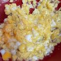 もきち☆'s cooksnap of when they made 離乳食中期☆レンジで炒り卵.