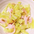 かんなラブ's cooksnap of when they made ハムとキャベツのボイルサラダ.