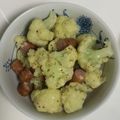 レモンGRASS's cooksnap of when they made カリフラワーウインナーのクリスマスサラダ.