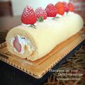 inyako's cooksnap of when they made ☆米粉のロールケーキ生地☆.