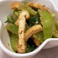 たこあんこ☆'s cooksnap of when they made ちんげん菜と油揚げの胡麻和え.