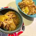 北のデビル。's cooksnap of when they made 簡単★えのき玉ねぎ白菜の豚肉すき焼き風煮.